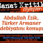 Abdullah Ezik, Türker Armaner ile edebiyatını online konuşuyor