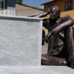 75 yıl sonra Cemal Süreya heykeli