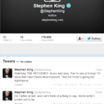 Stephen King Twitter'da