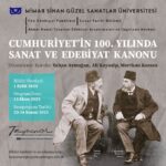 'Cumhuriyet'in 100. Yılında Sanat ve Edebiyat Kanonu' sempozyumu 23-24 Kasım'da