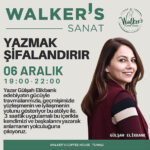 Gülşah Elikbank'la Yazmak Şifalandırır atölyesi 6 Aralık'ta