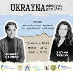 3 büyükşehirde Ukrayna Edebiyat ve Sinema Günleri yapılacak