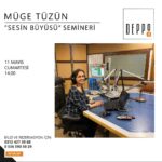 Müge Tüzün'le Sesin Büyüsü semineri 11 Mayıs'ta