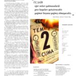 Çıngıraklı Sokak Aylık Şiir Gazetesi 31. sayısı çıktı