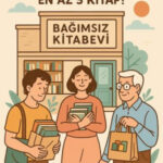 Kitap Kurtları Kulübü'nün bağımsız kitabevlerini desteklemeye ve üniversite öğrencileri için askıda ...