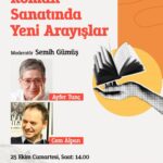 Roman Sanatında Yeni Arayışlar söyleşisi 25 Ekim'de