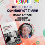 Hakan Kaynar, 100 Dublede Cumhuriyet Tarihi kitabıyla, Ayrancım Festivali'nde