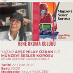 Ayşe Nilay Özkan, Münzevi Sesler Korosu kitabıyla Renê Yazıevi’nde