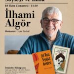 İlhami Algör 18 Ekim'de okurlarıyla buluşuyor