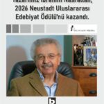 2026 Neustadt Uluslararası Edebiyat Ödülü'nü İbrahim Nasrallah kazandı