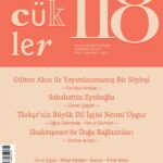 Sözcükler Dergisi’nin 118. sayısı yayımlandı