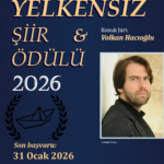 Yelkensiz Şiir Dergisi Şiir Ödülü Yarışması başvuruları açıldı