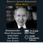 Altan Öymen' 42. İstanbul Kitap Fuarı'nda anılıyor