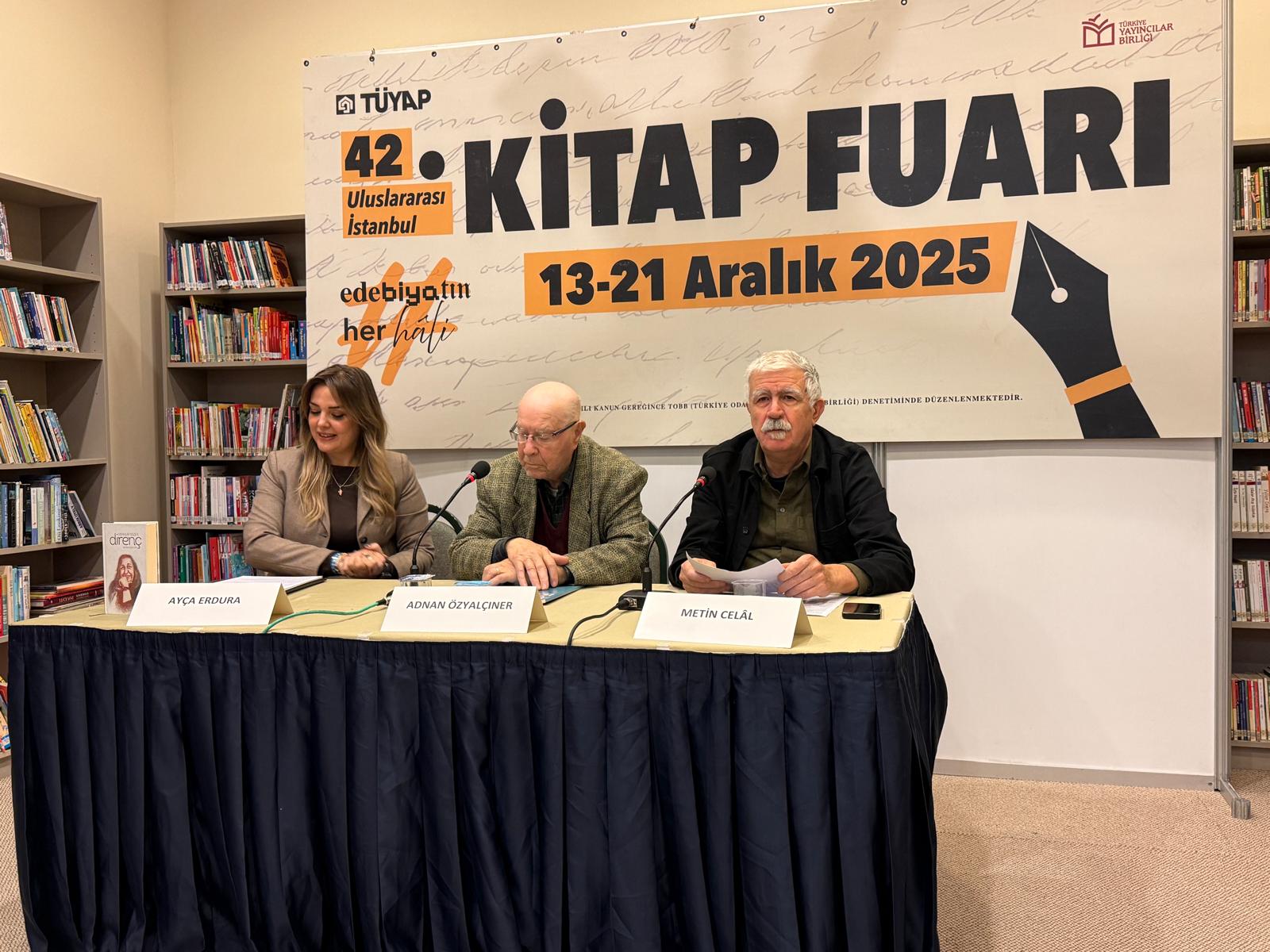 42. Uluslararası İstanbul Kitap Fuarı’nda Sennur Sezer anıldı