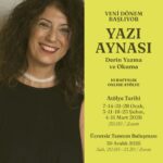 Pelin Özer ile “Yazı Aynası: Derin Yazma ve Okuma”da Yeni Dönem Başlıyor