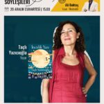 “İnadına Edebiyat” Kitap Kulübü 20 Aralık Cumartesi Taçlı Yazıcıoğlu’nu Konuk Ediyor