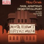 Nilay Örnek'le “Nasıl Apartman Dedektifi Olunur?” etkinliği 17 Ocak'ta İş Bankası Müzesi'nde