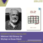 Mülkiyeliler Edebiyat Buluşmaları konuğu Mehmet Ali Gürsoy