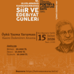 UNESCO’nun Edebiyat Şehrinde Şiir ve Öykü Zamanı; Yarışmaya Başvurular Başladı