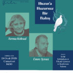 Tanpınar'ı Bugünden Okumak: Huzur'a Huzursuz Bir Bakış dinleti ve söyleşisi 25 Ocak'ta Bursa Şehir...