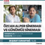 TESAK'ta Özcan Alper sineması üzerine konuşulacak