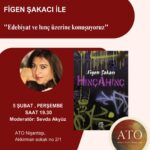 Figen Şakacı 5 Şubat'ta okurlarıyla buluşuyor