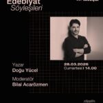 CerModern Edebiyat Söyleşileri’nin mart ayı konuğu Doğu Yücel