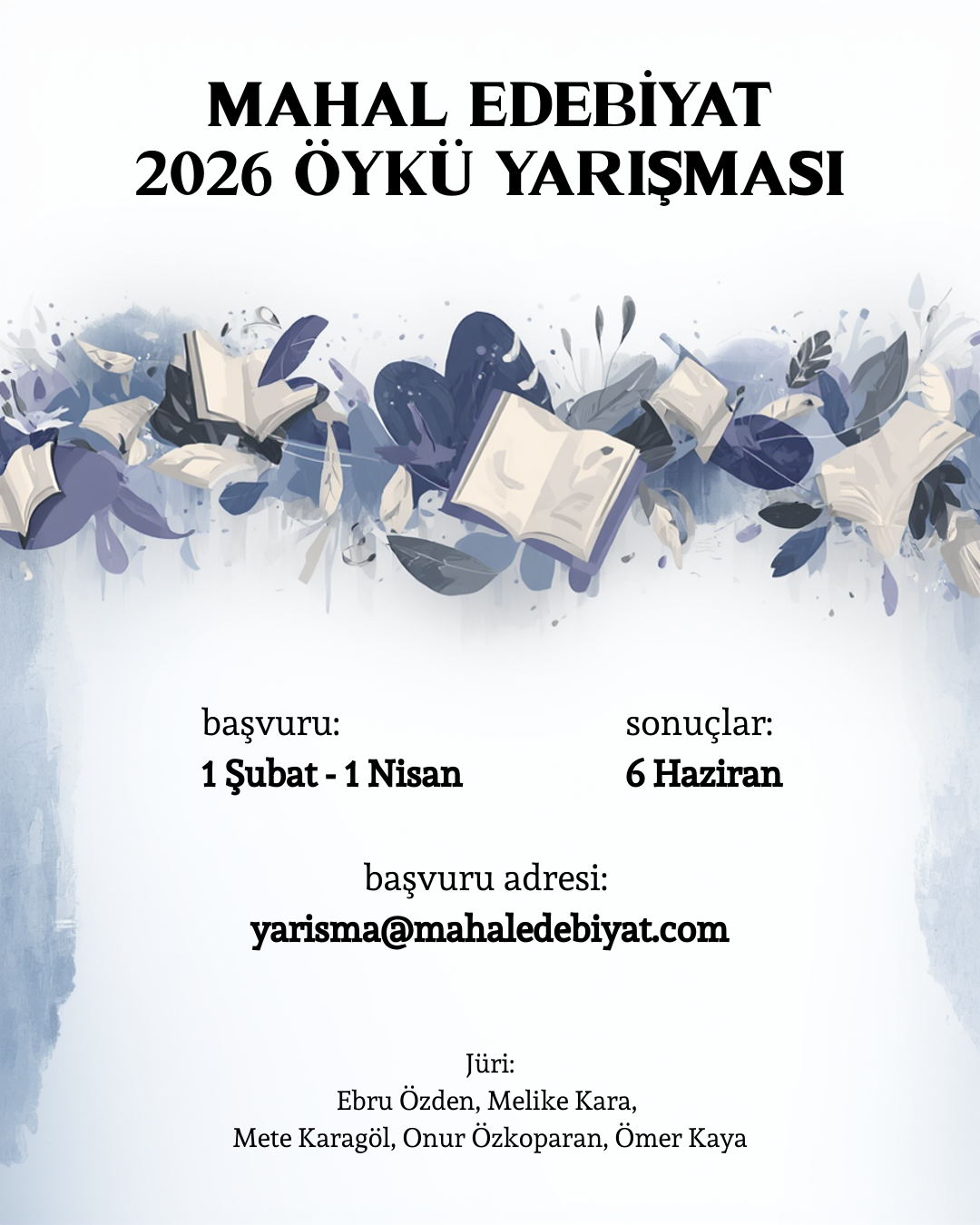 Mahal Edebiyat 2026 Öykü Yarışması başvuruları devam ediyor