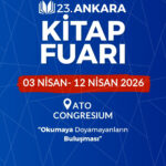 23. Ankara Kitap Fuarı 3 Nisan'da başlıyor