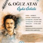 6. Oğuz Atay Öykü Ödülü başvuruları açıldı