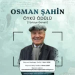Osman Şahin Öykü Ödülü başvuruları açıldı