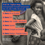 Prof. Dr. Tayfun Atay ile İnsan Olma Serüveni: Antropolojide Tematik Tartışmalar Ders 101'de