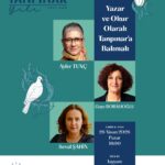 Yazar ve Okur Olurak Tanpınar'a Bakmak 26 Nisan'da