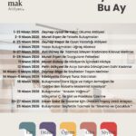 Yazmak Atölyesi nisan ayı programı belli oldu