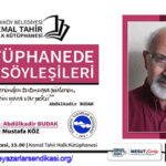 Türkiye Yazarlar Sendikası Kütüphanede Şiir Söyleşileri konuğu Abdülkadir Budak