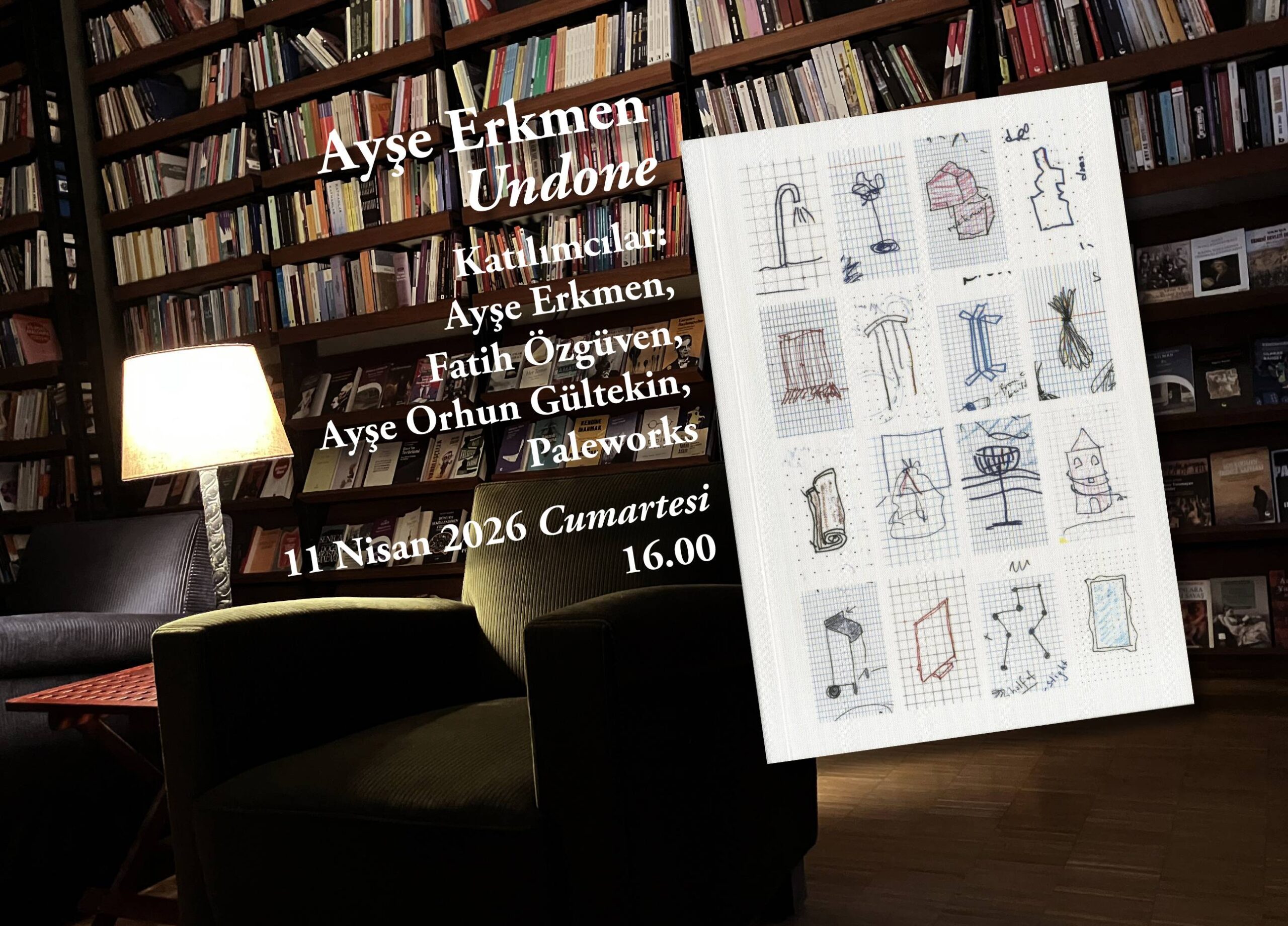 Ayşe Erkmen “Undone” monografisi söyleşisi 11 Nisan’da