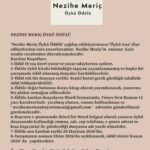 Nezihe Meriç Öykü Ödülü Yarışması başvuruları devam ediyor