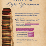 İstanbul liseler arası Ayfer Tunç Öykü Yarışması  başvuruları açıldı