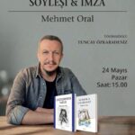 Mehmet Oral, Güney Kültür Merkezi’nde okurlarıyla buluşacak