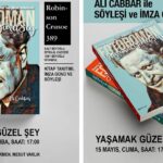 Ali Cabbar Beyoğlu ve Göztepe’de okurlarıyla bir araya gelecek