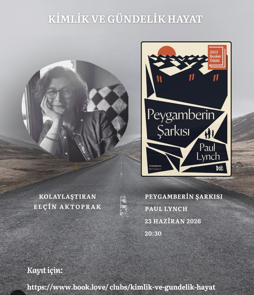 Kimlik Ve Gündelik Hayat Kitap Kulübü’nde Paul Lynch – Peygamberin Şarkısı konuşulacak