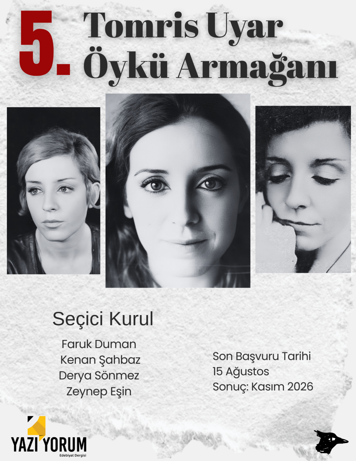 2026 Tomris Uyar Öykü Armağanı başvuruları sürüyor