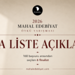 2026 Mahal Edebiyat Öykü Yarışması kısa listesi açıklandı