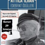 2026 Attilâ İlhan Edebiyat Ödülleri'ne başvuru için son gün 25 Haziran