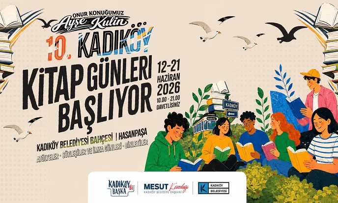 Kadıköy Kitap Günleri başlıyor 12 Haziran’da başlıyor