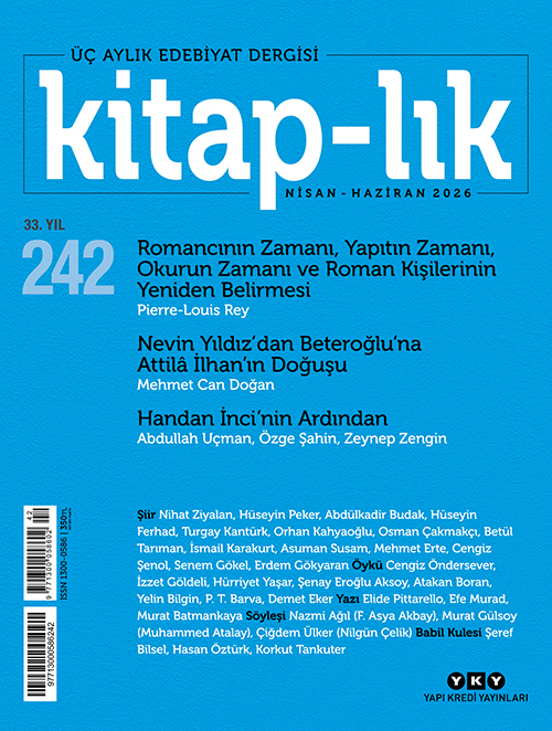 Üç aylık edebiyat dergisi kitap-lık’ın Nisan-Haziran sayısı yayımlandı