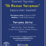 Everest Yayınları “İlk Roman Yarışması” başvuruları devam ediyor