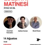 Edebiyat Matinesi konukları Aslıhan Duman ve Murat Özsan