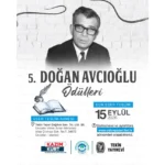 5. Doğan Avcıoğlu Ödülleri için başvurular devam ediyor