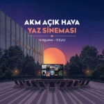 AKM’de açık hava sineması 14 Ağustos’ta başlıyor